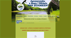 Desktop Screenshot of nadjeziorkiem.eu